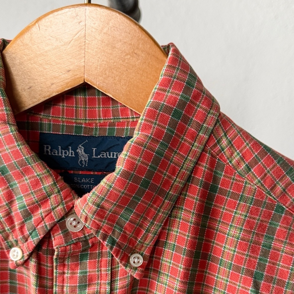 Vintage Polo Ralph Lauren Blake Button Up Size Medium